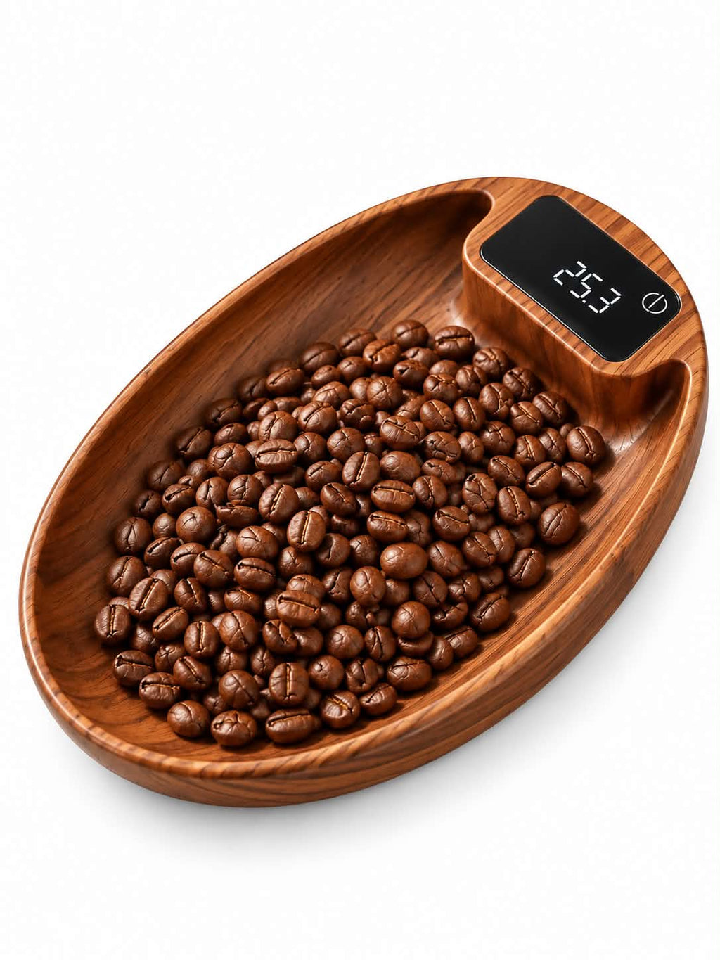 Smart Digital Coffee Scale with Timer – 200g/0.3g Precision Mini Kitchen Food & Tea Weighing Scale with USB Chargin