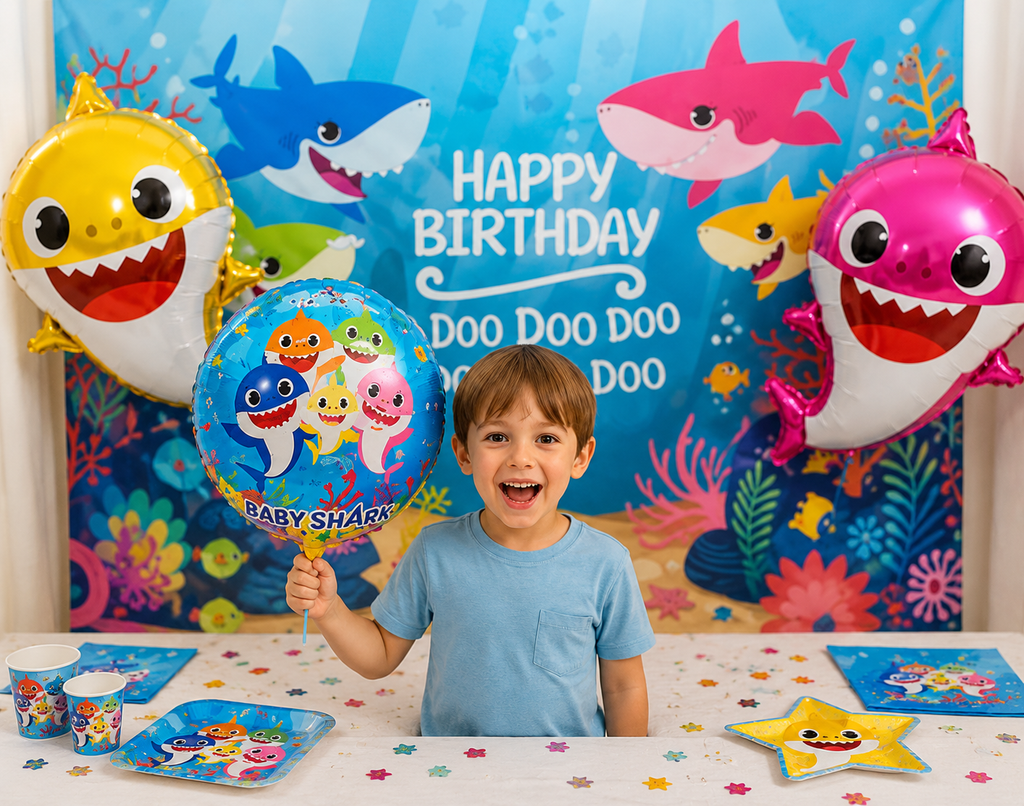 BABY SHARK PARTY SET