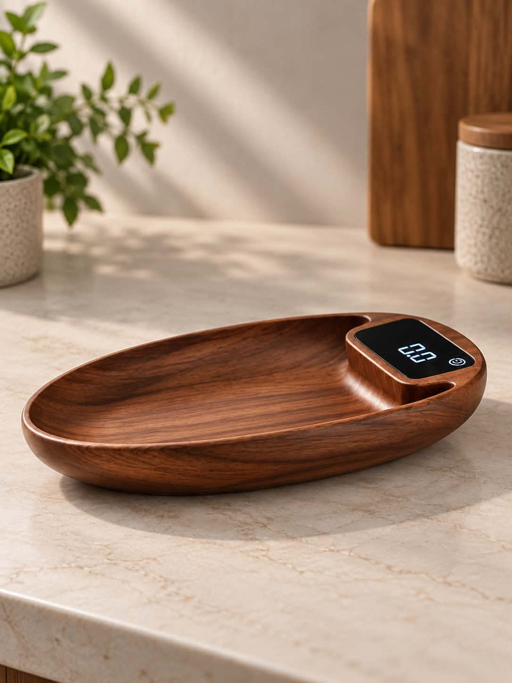 Smart Digital Coffee Scale with Timer – 200g/0.3g Precision Mini Kitchen Food & Tea Weighing Scale with USB Chargin